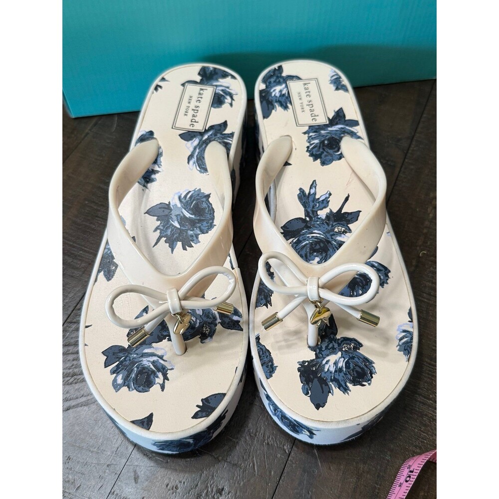 Kate Spade, New York Brett Wedge Samdals Rose Dew size 8 - Picture 5 of 8